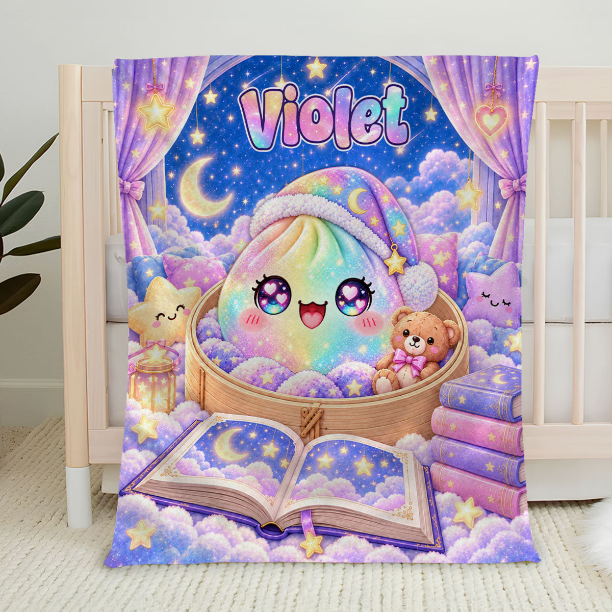 My Jolly Dumpling Personalized Fleece Blanket