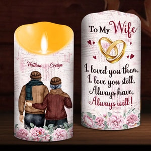 Love You Still - Personalized LED Candle