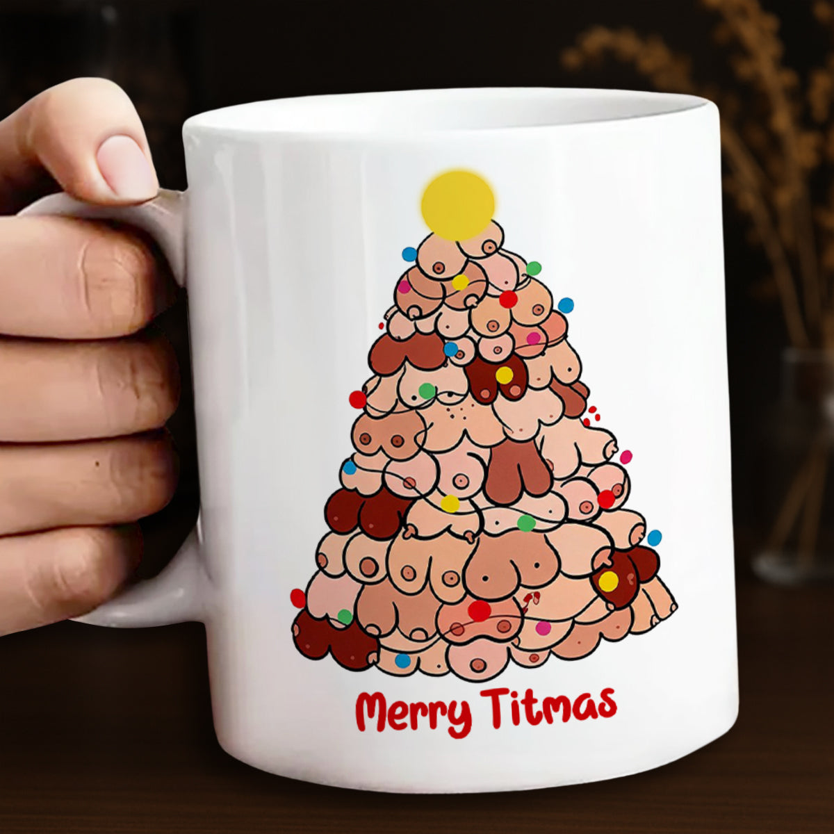 Christmas Just Got More Titty - Coffee Mug