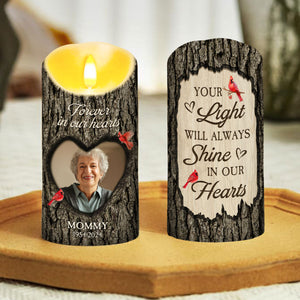 You Are Always On My Mind personalized LED candle