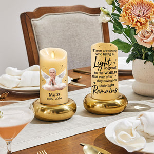 Your Light personalized LED candle