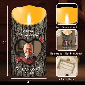 You Are Always On My Mind personalized LED candle