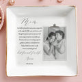 Forever Your Daughter And Friend Jewelry Dish - Personalized Custom Jewelry Dish - MOM001_SCRD