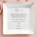 Always Your Daughter Tomorrow A Wife - Personalized Custom Jewelry Dish - MOM002_SCRD