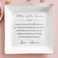 Gift Of Loving You Jewelry Dish For Mother - Personalized Custom Jewelry Dish - MOM003_SCRD
