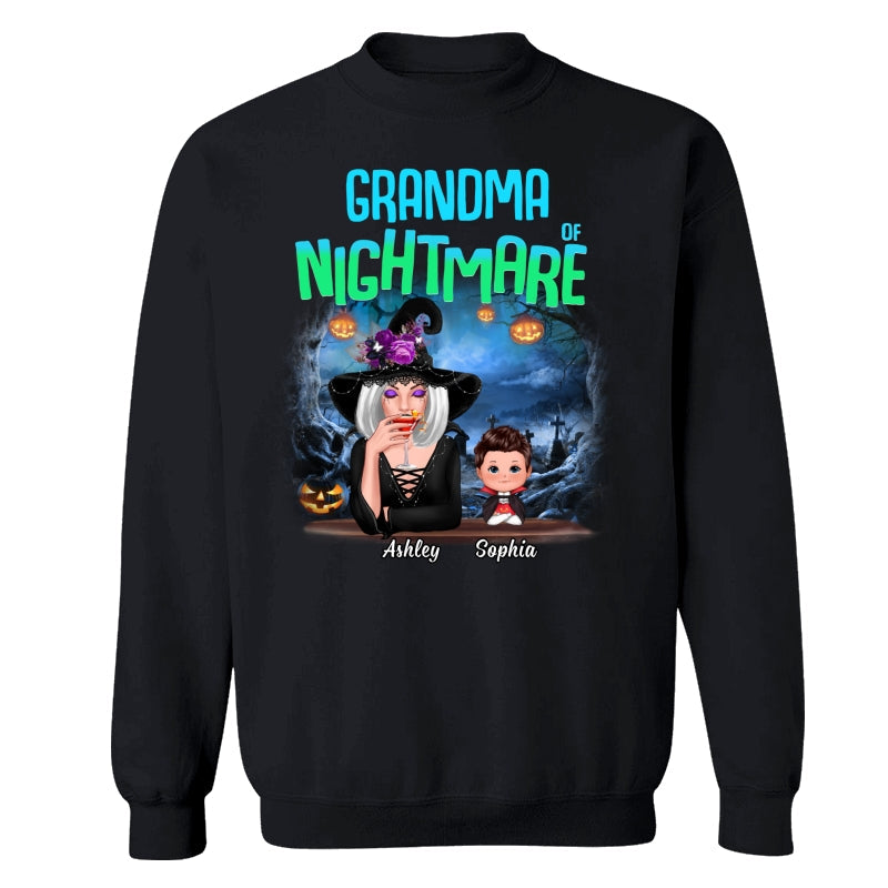 Mom Grandma Of Nightmare Personalized Shirt