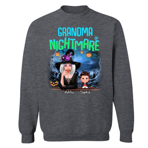 Mom Grandma Of Nightmare Personalized Shirt