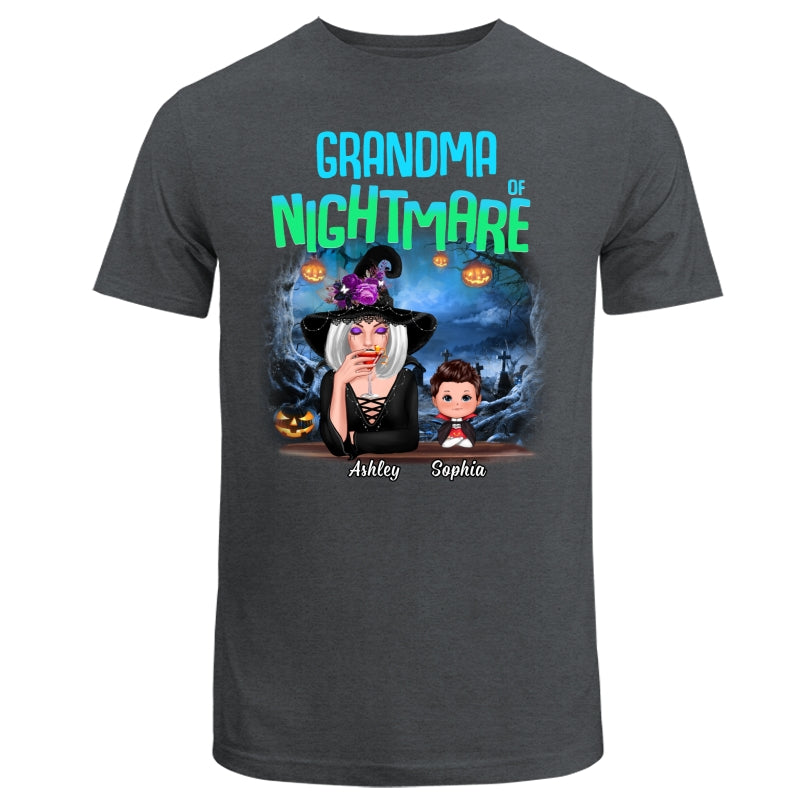 Mom Grandma Of Nightmare Personalized Shirt
