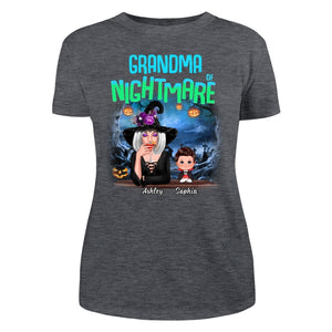Mom Grandma Of Nightmare Personalized Shirt