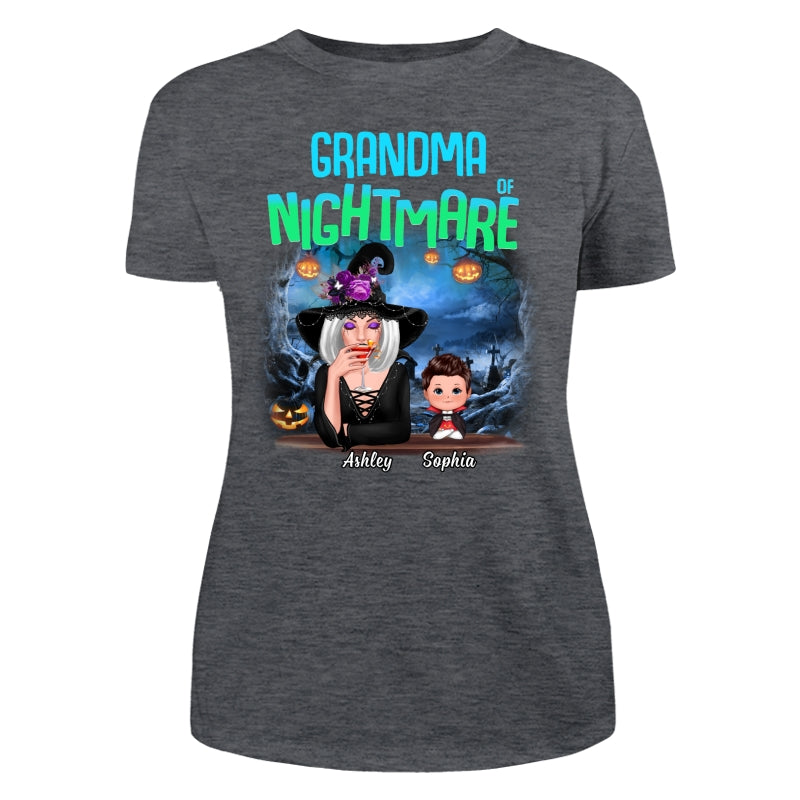 Mom Grandma Of Nightmare Personalized Shirt