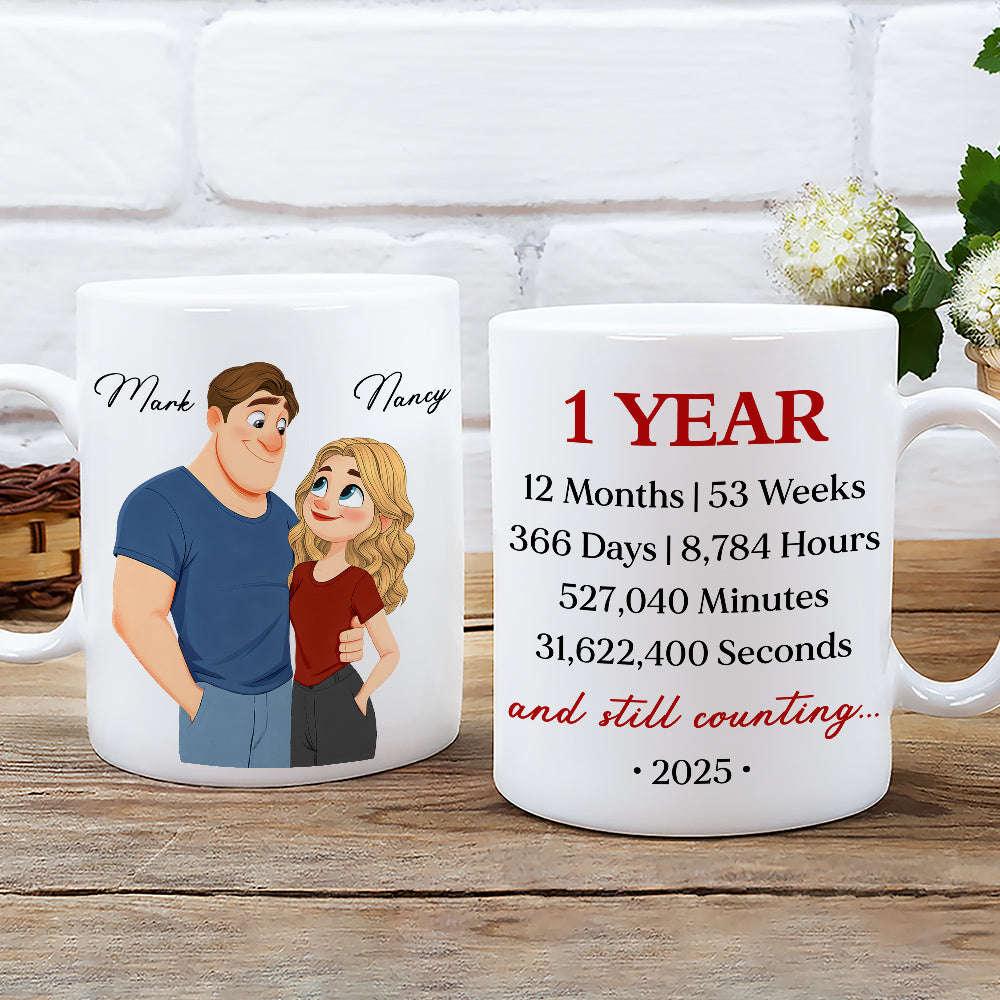 My Better Half personalized coffee mug