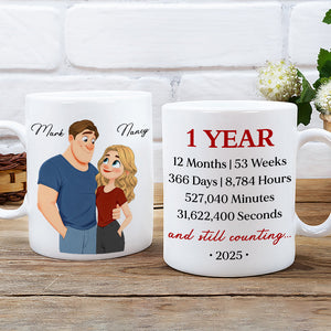 My Better Half personalized coffee mug