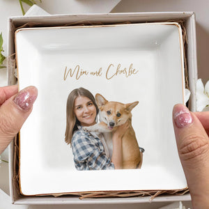 Capture Special Moments With Your Pet - Personalized Custom Jewelry Dish - PET038_SCRD