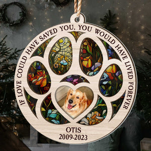 Suncatcher ornament size guide