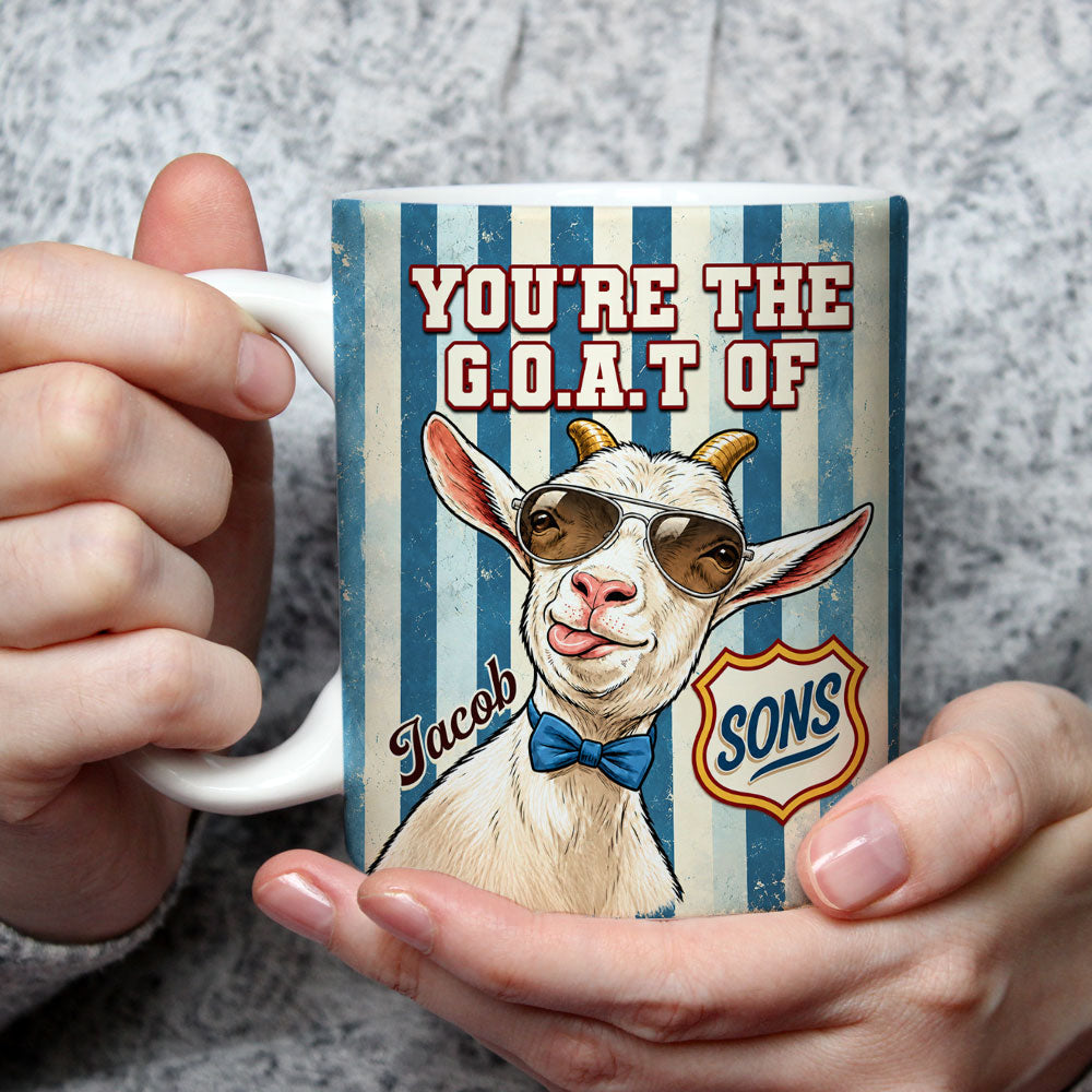Greatest Of All Time - Personalized Coffee Mug