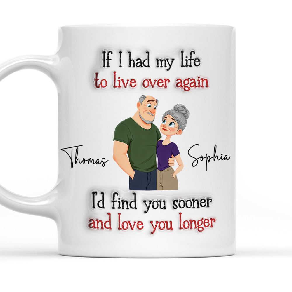 Love You So Much - Personalized 3D Inflated Effect Mug