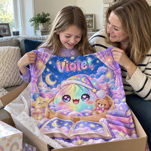 My Jolly Dumpling Personalized Fleece Blanket