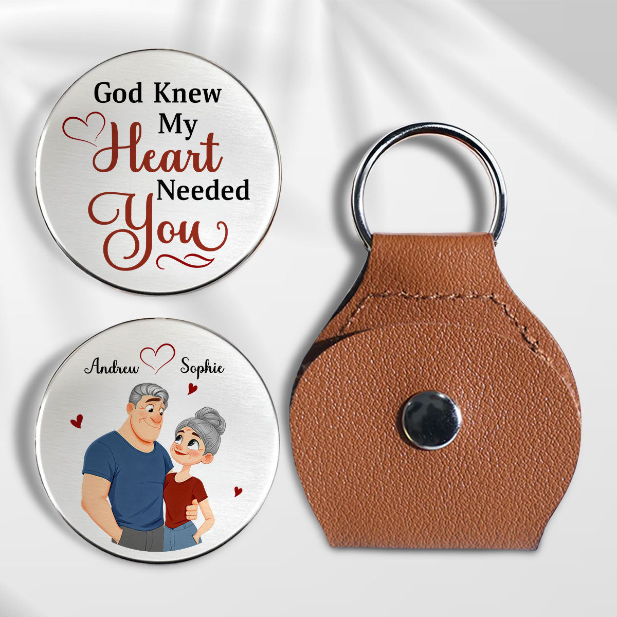 My Heart Needs You - Personalized Pocket Hug - Christmas Gift For Husband
