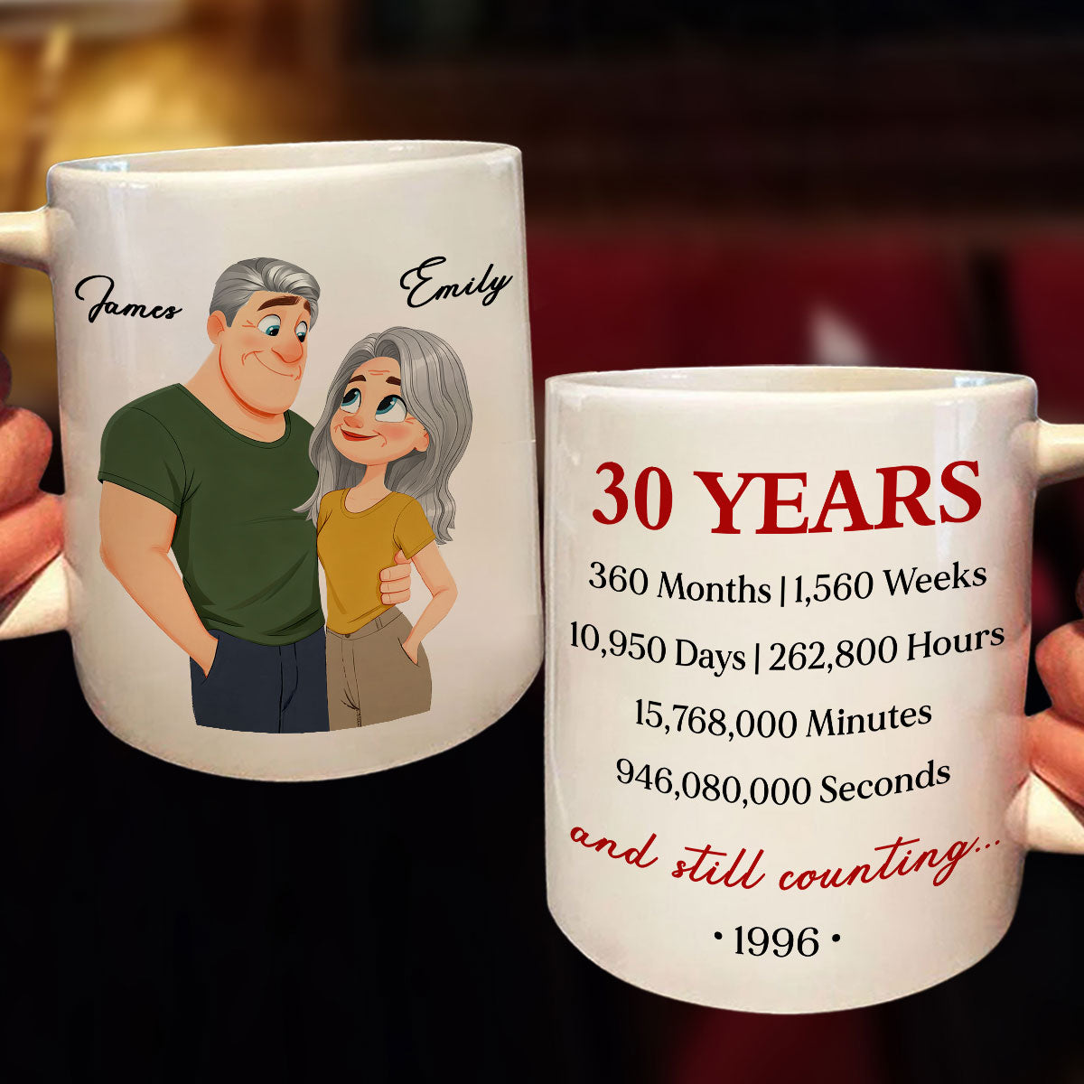 My Better Half personalized coffee mug