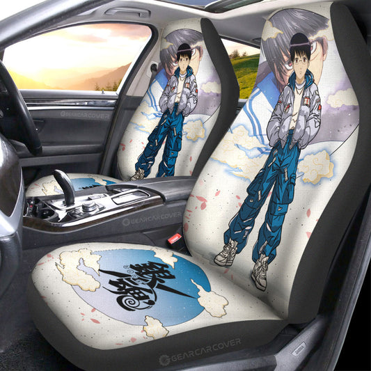 Shinpachi Shimura Car Seat Covers Anime Collection