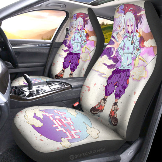 Shiro Car Seat Covers Anime Collection
