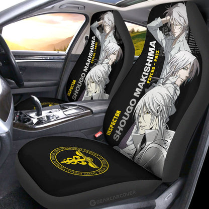 Shougo Makishima Car Seat Covers Custom Psycho-Pass Car Accessories