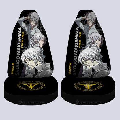 Shougo Makishima Car Seat Covers Custom Psycho-Pass Car Accessories