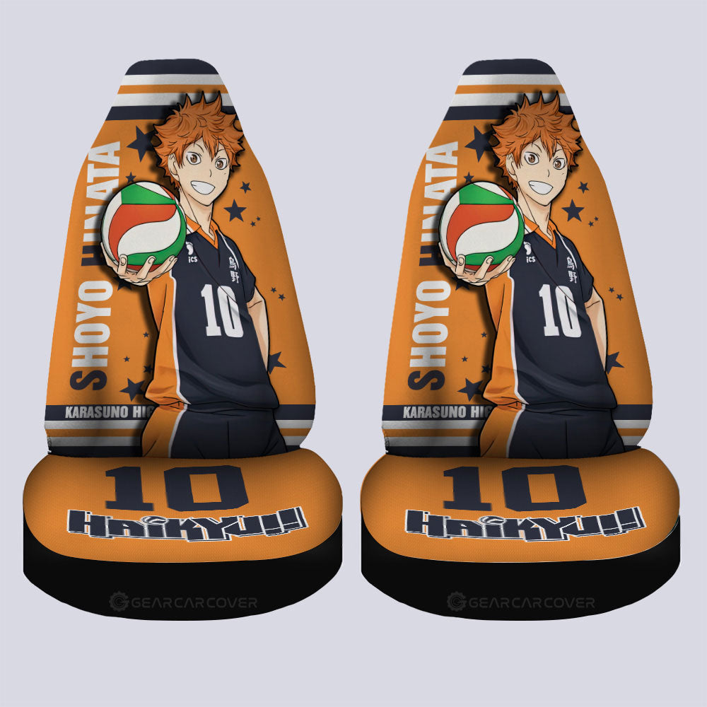 Shoyo Hinata Car Seat Covers Custom Car Accessories