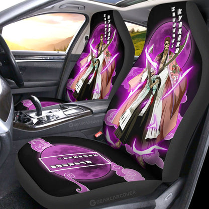 Shunsui Kyoraku Car Seat Covers Custom Bleach Car Accessories