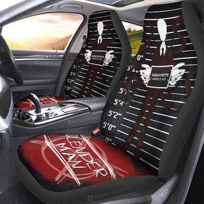 Slenderman From Slenderman Car Seat Covers Custom Horror Characters Car Accessories