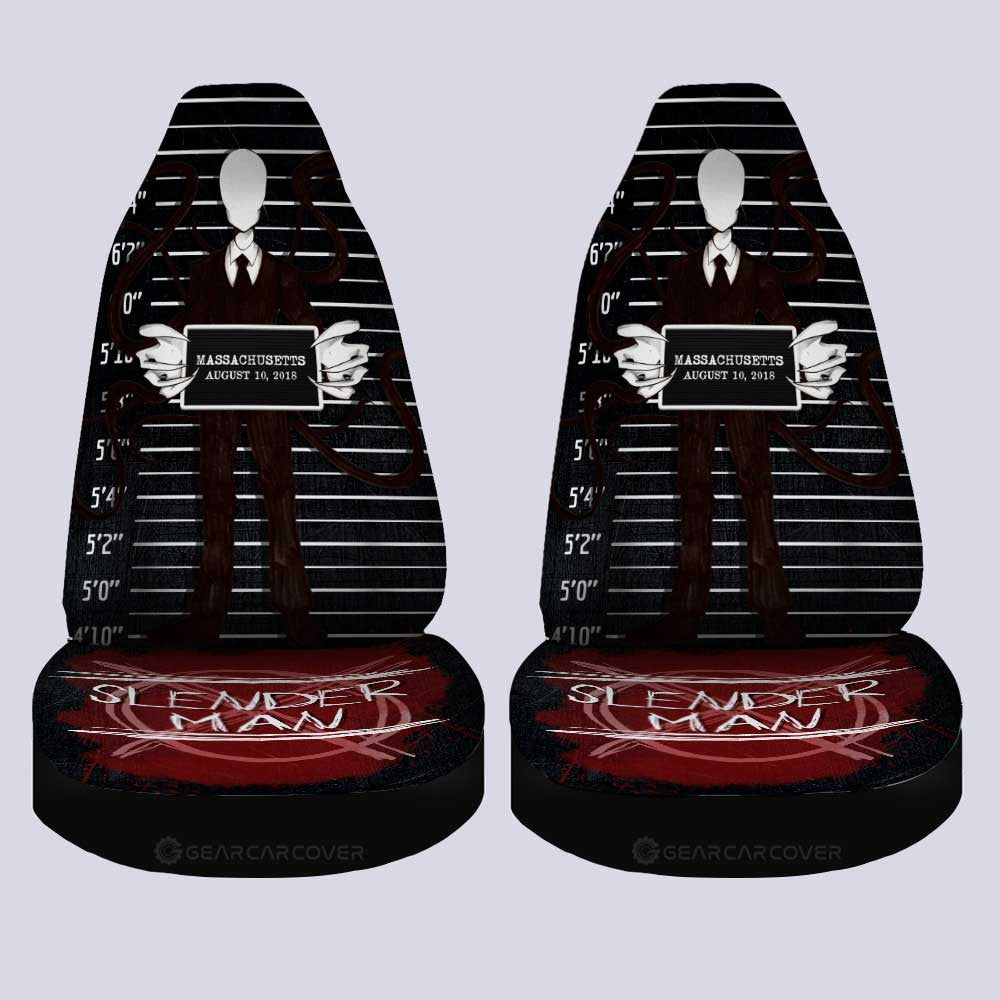 Slenderman From Slenderman Car Seat Covers Custom Horror Characters Car Accessories