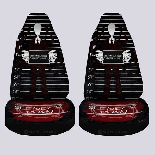 Slenderman From Slenderman Car Seat Covers Custom Horror Characters Car Accessories