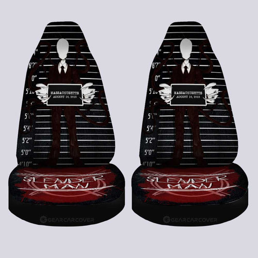 Slenderman From Slenderman Car Seat Covers Custom Horror Characters Car Accessories