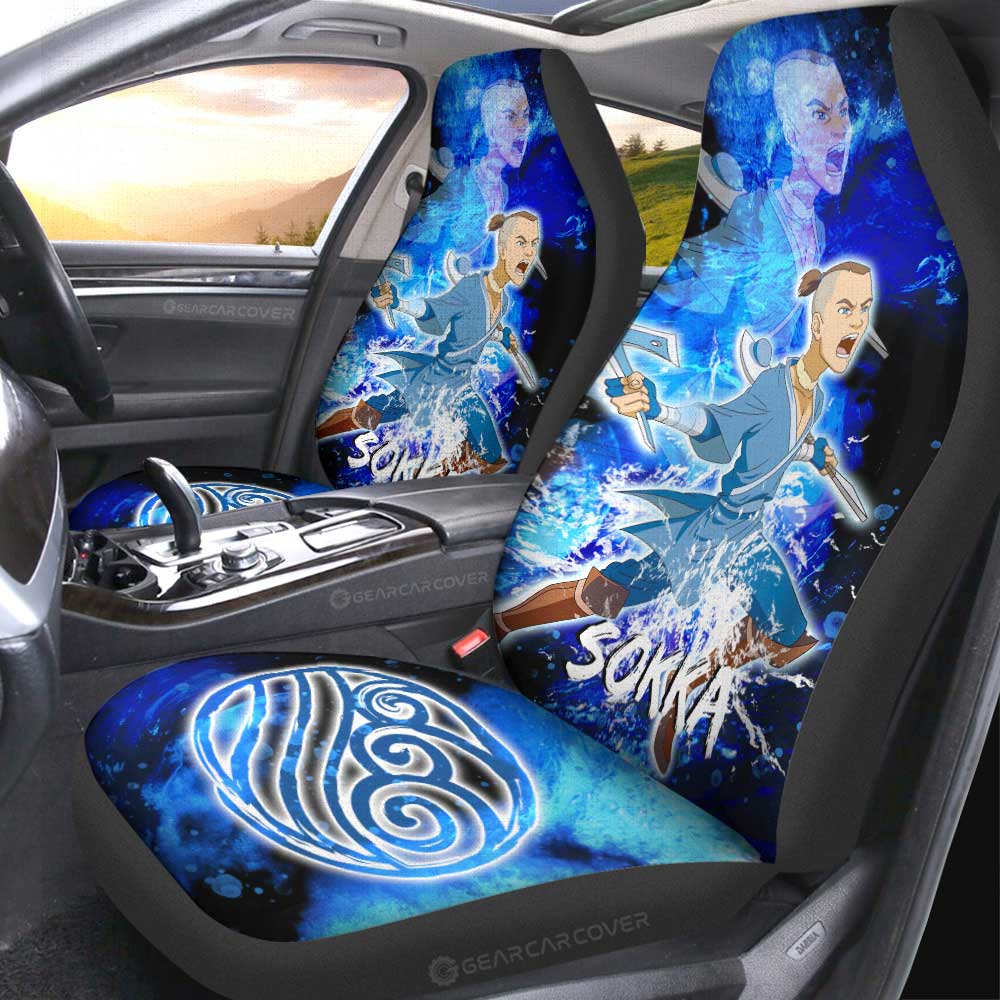 Sokka Car Seat Covers Custom Avatar The Last Airbender Anime