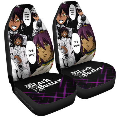 Soma Asman Kadar Car Seat Covers Custom Black Butler Car Accessories