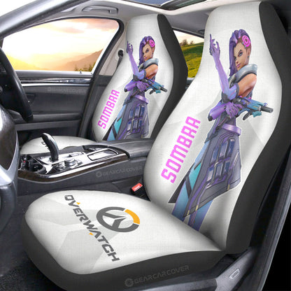 Sombra Car Seat Covers Custom Overwatch