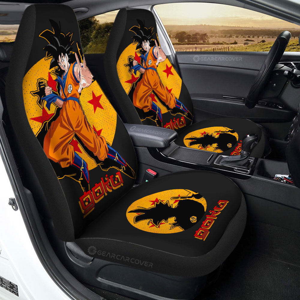 Son Goku Car Seat Covers Custom Car Accessories