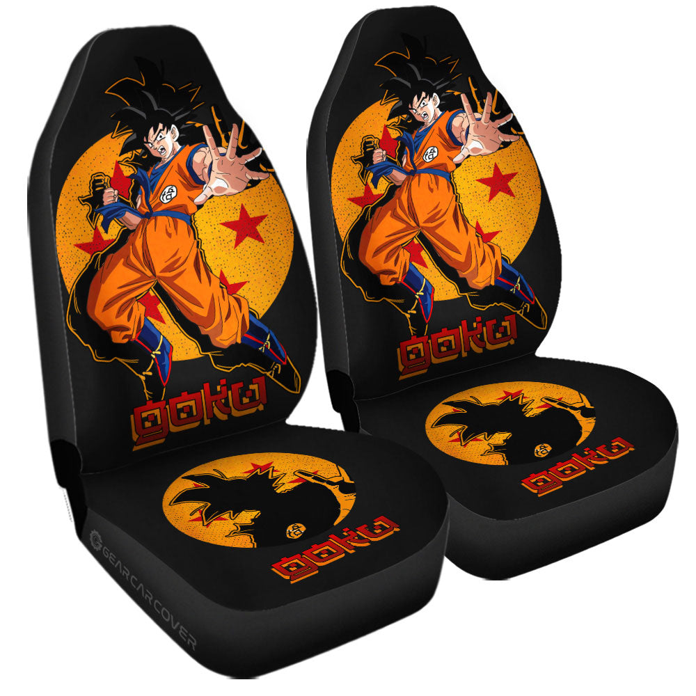 Son Goku Car Seat Covers Custom Car Accessories