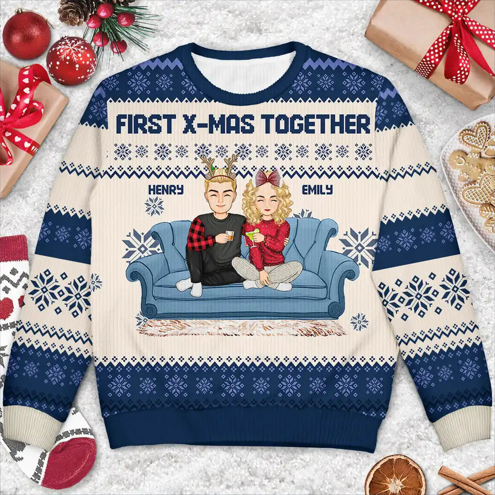 Ugly sweater mockup 1