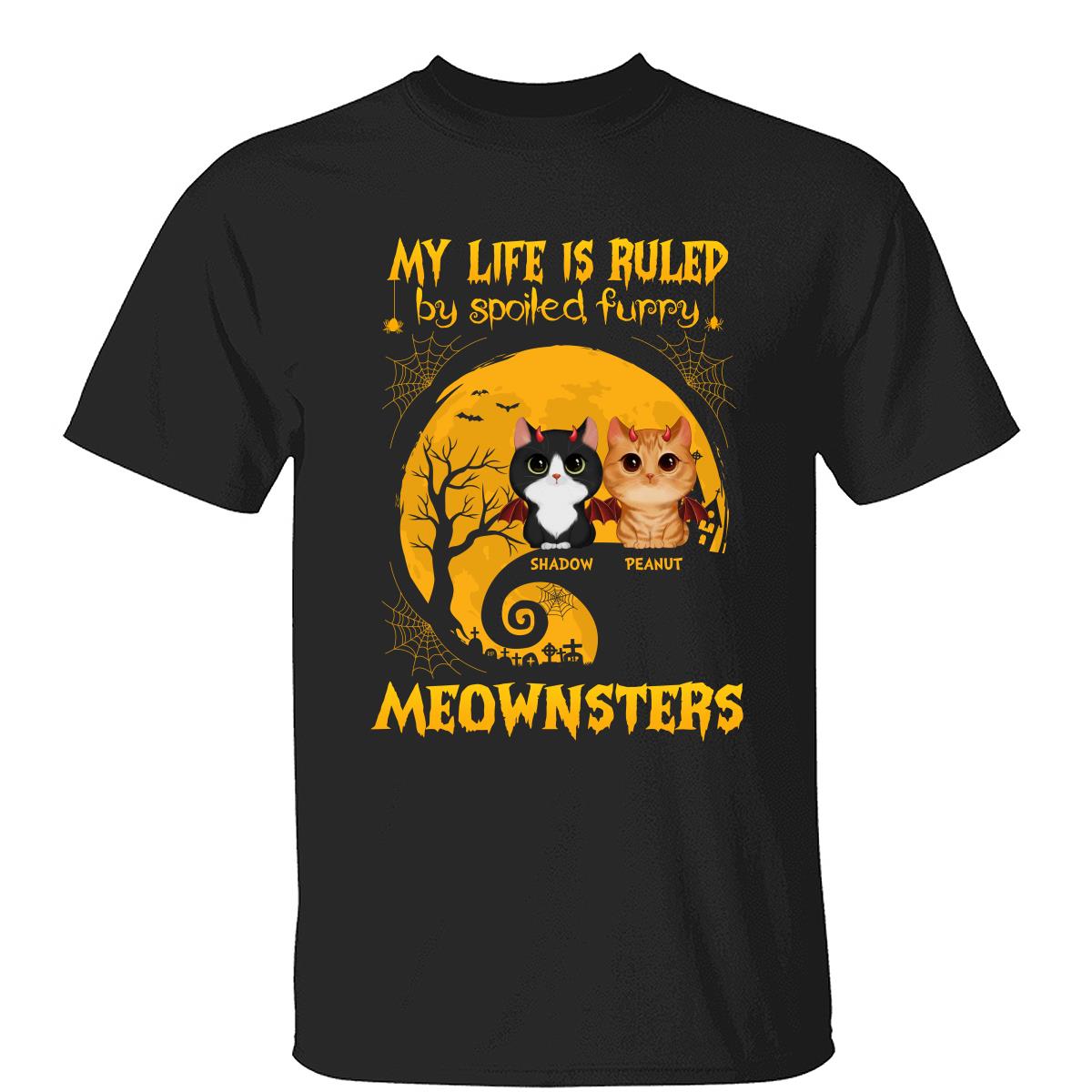 My Life Is Ruled By Meowsters personalized shirt