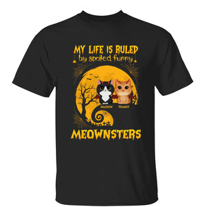 My Life Is Ruled By Meowsters personalized shirt