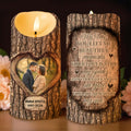 Your Love Is Still My Guide Beautiful Memories Framed Heart - Personalized Custom LED Candle - WIF030_LECA
