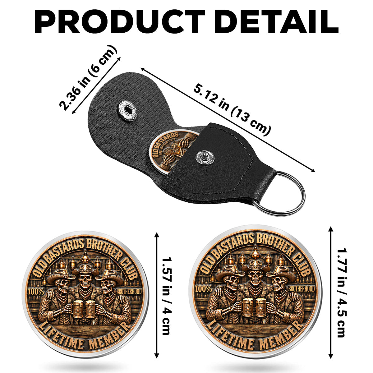 Brotherhood Never Goes Out Style - Personalized 3D Printing Pocket Hug