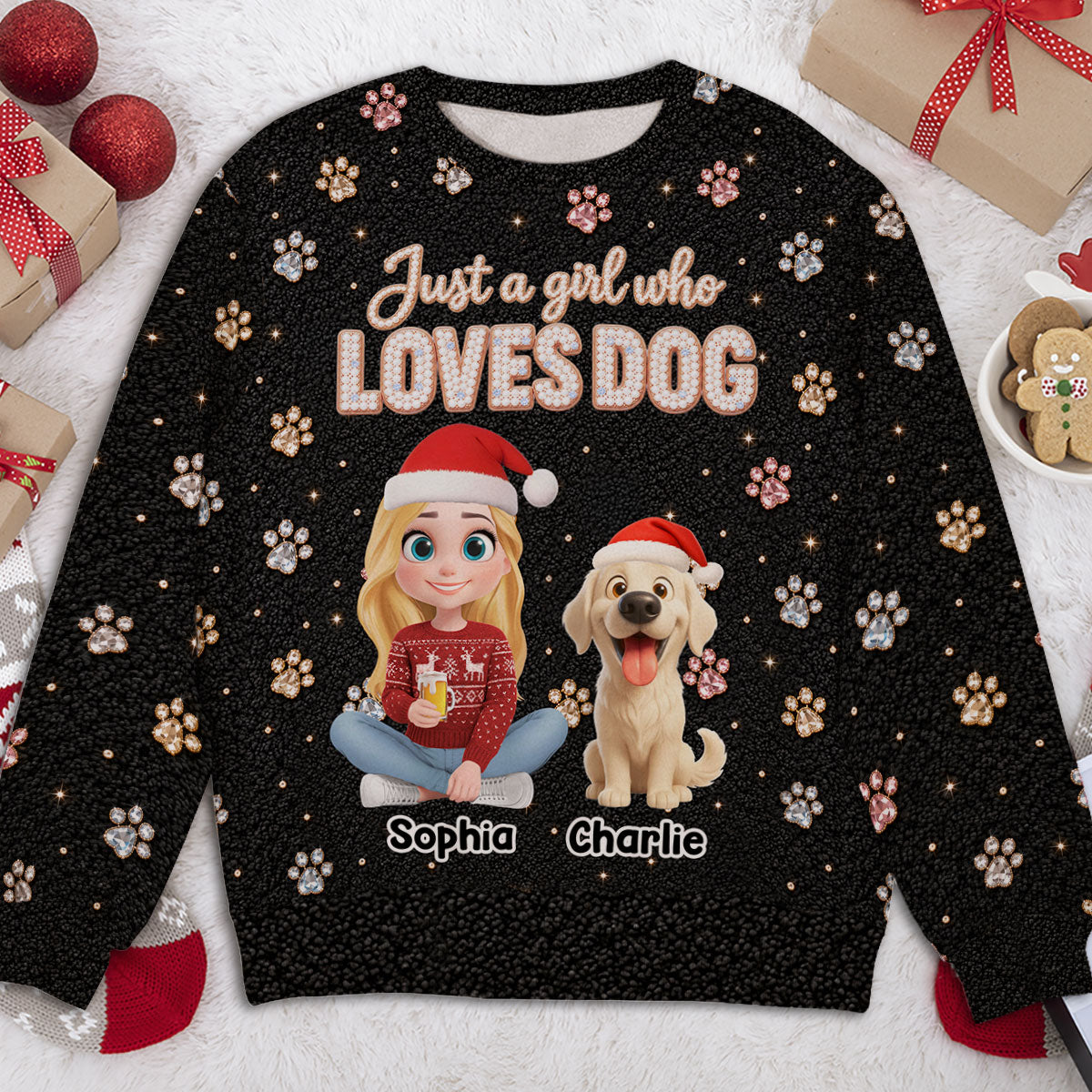Christmas Lover - Personalized All-Over-Print Sweatshirt