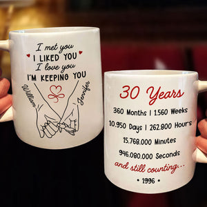 Our Timeless Love - Personalized Coffee Mug