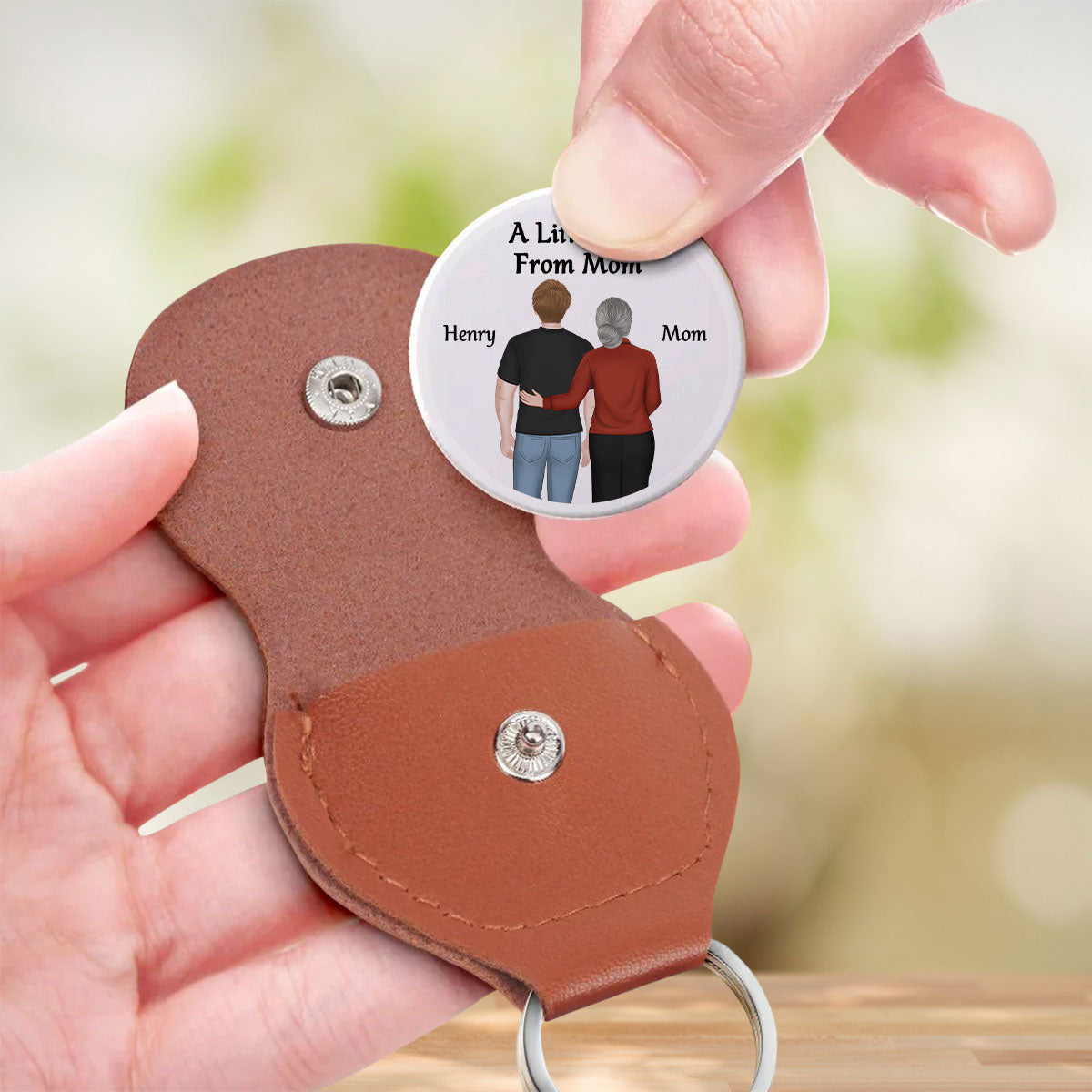 Whenever You Find Yourself Doubting - Personalized Pocket Hug - Christmas Gift For Son