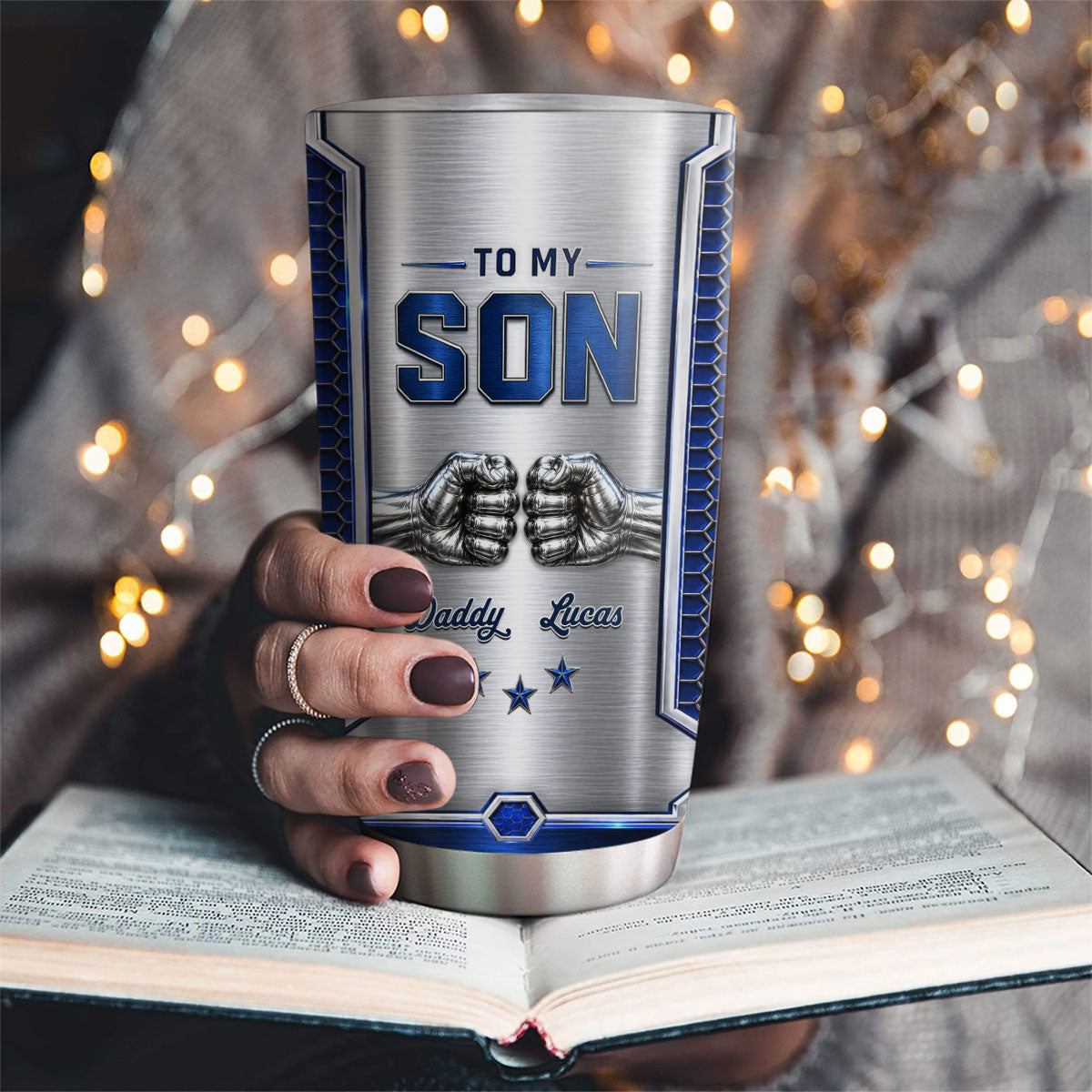 Stay Strong - Personalized 3D Effect Tumbler