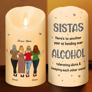 Alcohol Tolerating personalized LED candle