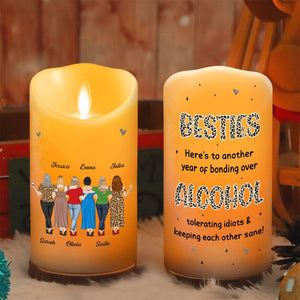 Alcohol Tolerating personalized LED candle