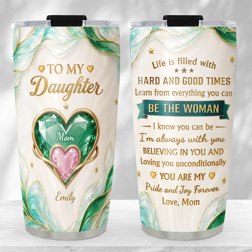 My Joy Forever - Personalized 3D Effect Tumbler